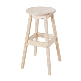 TRAMONTINA NATURAL PINE WOOD STOOL 70,8x40x40cm 91410072 TRAMONTINA ΣΚΑΜΠΟ ΑΠΟ ΦΥΣΙΚΟ ΜΑΣΙΦ ΞΥΛΟ ΠΕΥΚΟΥ 70,8x40x40cm 91410072